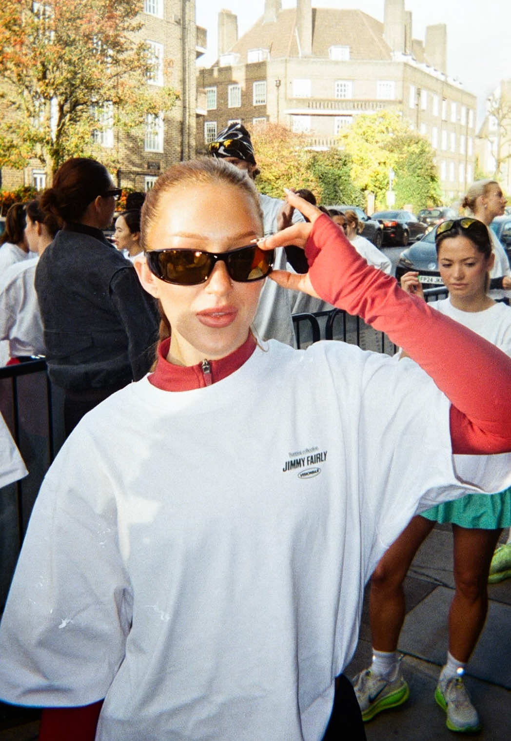 Last Jimmy Fairly Running event in London. Snapshots from a day we’ll never forget. #jimmyfairly #london #runningevent #eyewear #kodak 