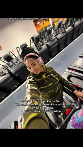 In a world full of followers be the one who stands out & stands for something ♥️ #gym #modesty #fyp