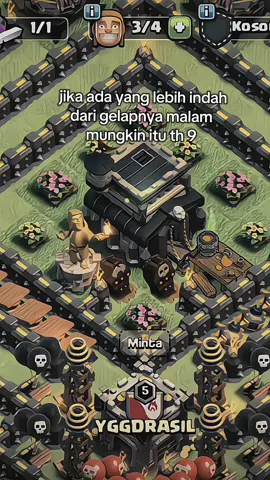 malam adalah waktu yang paling tenang di antara segalanya🌃🌌#coc #clansofclans #foryou #fyp 
