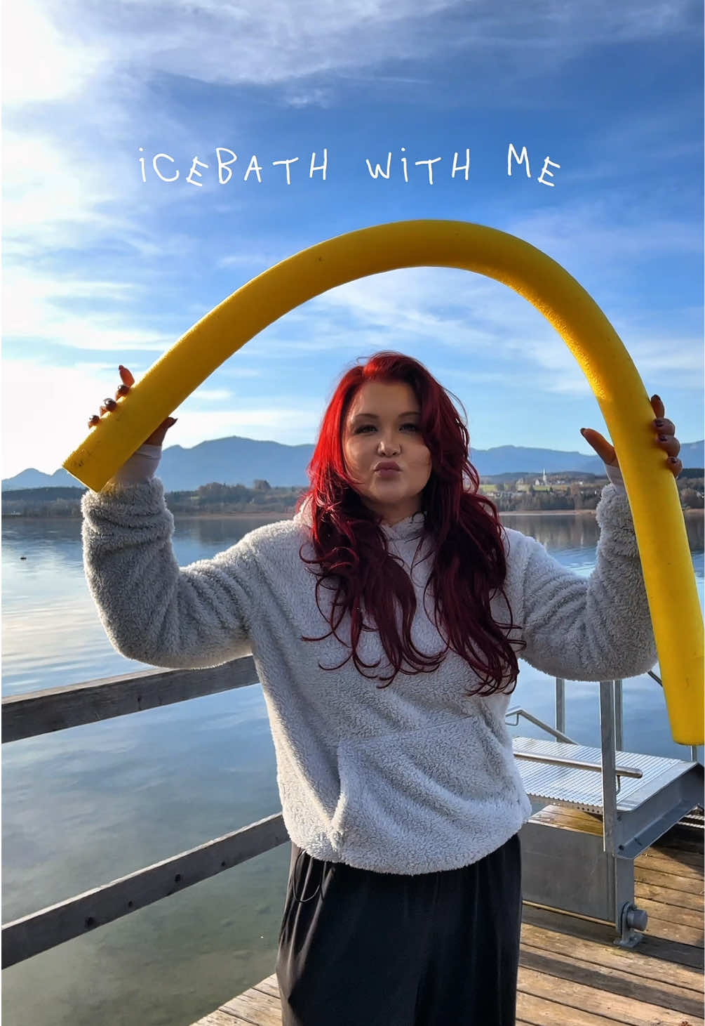 Wer würde mit rein? 🥶🩵 #icebath #coldplunge #health #fyp #fürsdich 