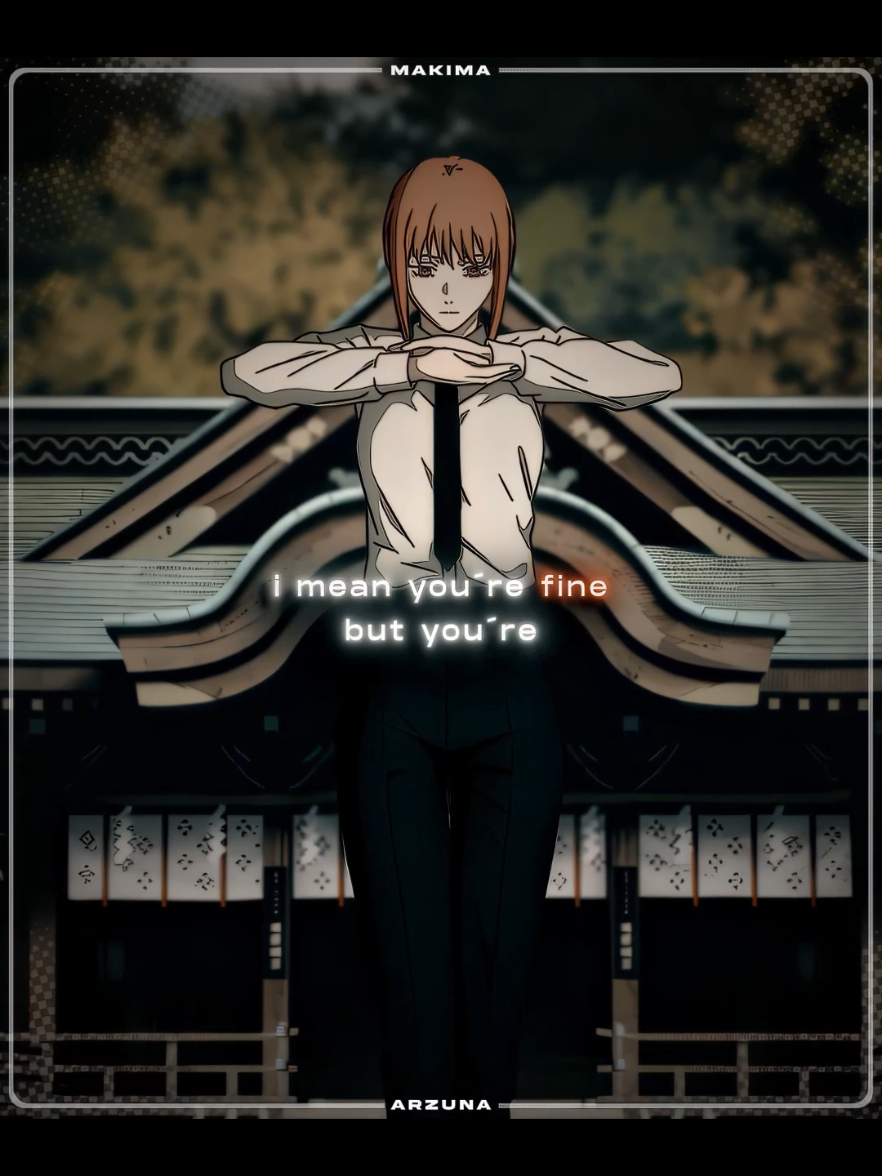 Makima>> Song: American Baddie #makima #chainsawman #animeedit #sabersq 