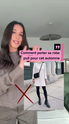 Comment ne pas porter sa robe pull, quelles sont celles à éviter, avec quelles chaussures ne pas les porter etc … ____ #fashion #fashiontok #fashiontips #fashionhacks #dresses 