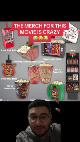 Next is a popcorn bucket but it’s Toy Chicas Beak #fnaf #fivenightsatfreddys #fnafmovie #fnaf2movie #fyp 