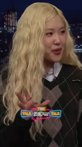 ROSÉ Reminisces on Her BLACKPINK Audition #ROSÉ #jimmyfallon #foryou #shorts #APT