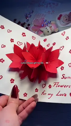 🌹😍 Cutest 3D Flower Gift Card for Her❣️🥹 Best Gift Idea for your Love 💌 DIY Birthday Gift Card 🎂 Free Handmade Present Tutorial 🌺 Easy Paper Craft Ideas 🎀  Christmas Gift 🫶🏻 Valentines Day Gift ✨  #DIY #giftidea #handmadegifts #giftforher #tutorial 