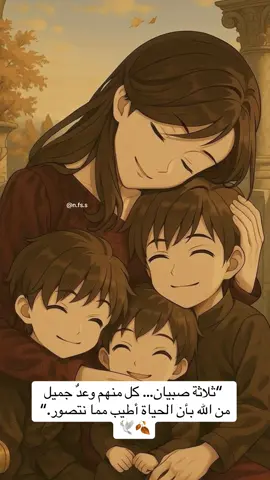 “ثلاثة صبيان… كل منهم وعدٌ جميل من الله بأن الحياة أطيب مما نتصور.“ 🕊️🍂 #بيبي_كيوت_جميل_اكسبلور😇 #محتوى_حقيقي_كارتوني #اطفال_التيك_توك #ثلاث_صبيان #ثلاثة_اولاد 