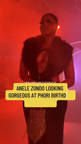 Anele zondo looking gorgeous at Phori birthday party 🔥🔥💎 #10mwts #phori #viral #xmascameearly #trend 