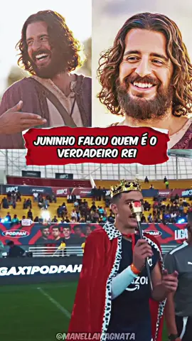 Esse é o verdadeiro rei #juninhomanella #juninhocomp #jesus #futebol 