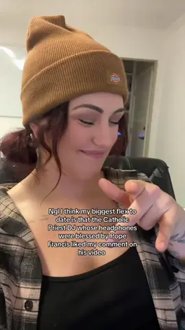 As a lapsed Catholic, this is how you real me back in. Target audience reached ✅ #popeleoxiv #housemusic #fyp 