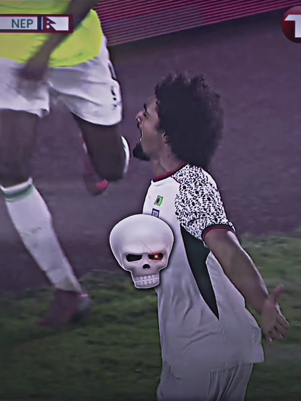 Hamza Choudhury Against Nepal☠️🔥 || #hamzachoudhury #football #nepal #bangladesh #edit#edit #trending #fyp