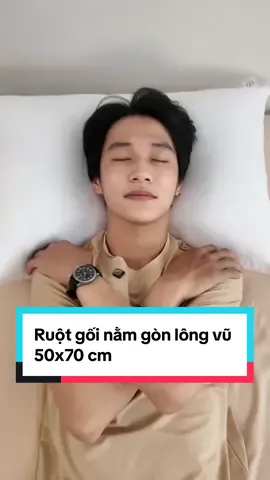 Ruột gối nằm gòn lông vũ 50x70 cm #gonbedding #inspireyourdreams 