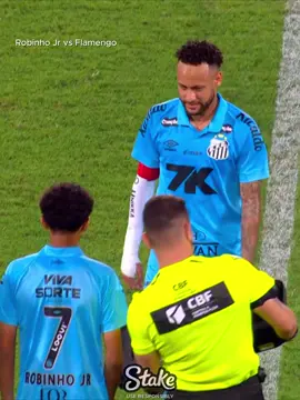 Robinho Jr vs Flamengo ☠️🔥 #robinhojr #santos #flamengo #football #blowthisup