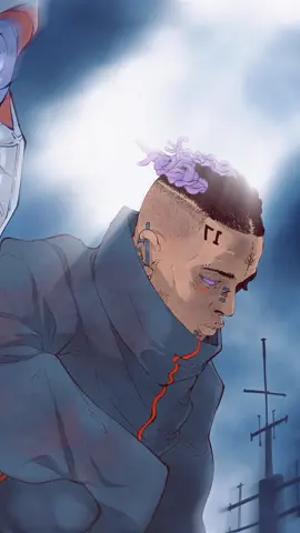 Fanart By Me #anime #fanart #xxxtentacion #theslumpgod #juicewrld 