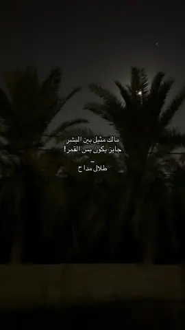 #foryou #قمرا #طلال_مداح #ليل 📸#foryou 