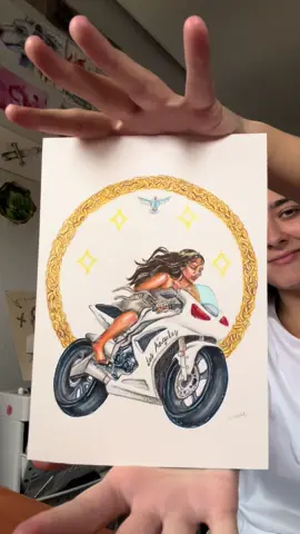 Esto es lo que pasa si fusionas todos los discos de @La Rosalia 🩵 #art #rosalia #losangeles #elmalquerer #motomami 