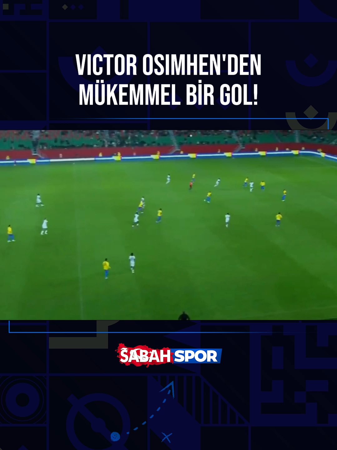 🔥 OSIMHEN'DEN MÜKEMMEL GOL! Victor Osimhen, Nijerya-Gabon maçında skoru 4-1'e getiren golü attı. #Osimhen #Nigeria #SadeceSpor