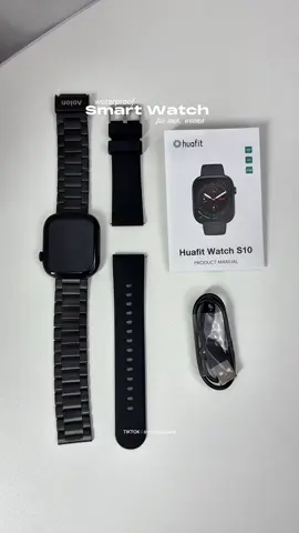 Waterproof smart watch for men and women ✨ @HUAFIT Philippines #smartwatch #waterproofwatch #huafitsmartwatch 