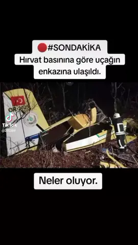 # son dakika haber # uçak kazas # Orman Genel Müdürlüğü'ne ait 2 adet AT802 yangın söndürme uçağından birinin, Hırvatistan'ın başkenti Zagreb'ten Türkiye'ye dönüş yolunda kaybolduğu ifade edildi. Bakanlık, Hırvatistan birimleriyle koordineli arama kurtarma çalışmaları başlattığını belirtti.