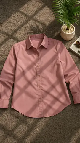 Kemeja dusty pink dengan potongan clean dan rapi, nyaman dipakai untuk gaya casual maupun formal. Bahan lembut, jatuh, dan mudah dipadukan untuk tampilan elegan setiap hari. #kemejawanita #fashionpink #ootdcewek #bajukerjaformal #fashionseonesia
