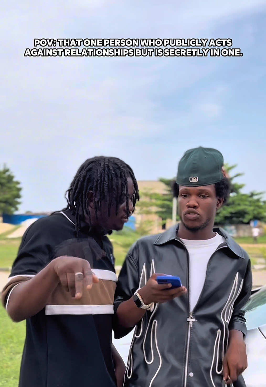 Push to start! 😂 W/ @Bravo Lee #relatable #goviral #public #Relationship #tiktoknigeria🇳🇬 