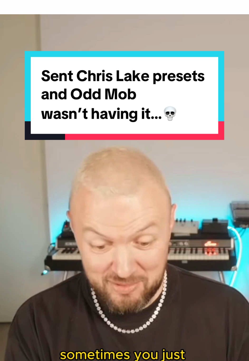 Sent @chrislake presets and @odd mob wasn’t having it…💀 #samsmyers