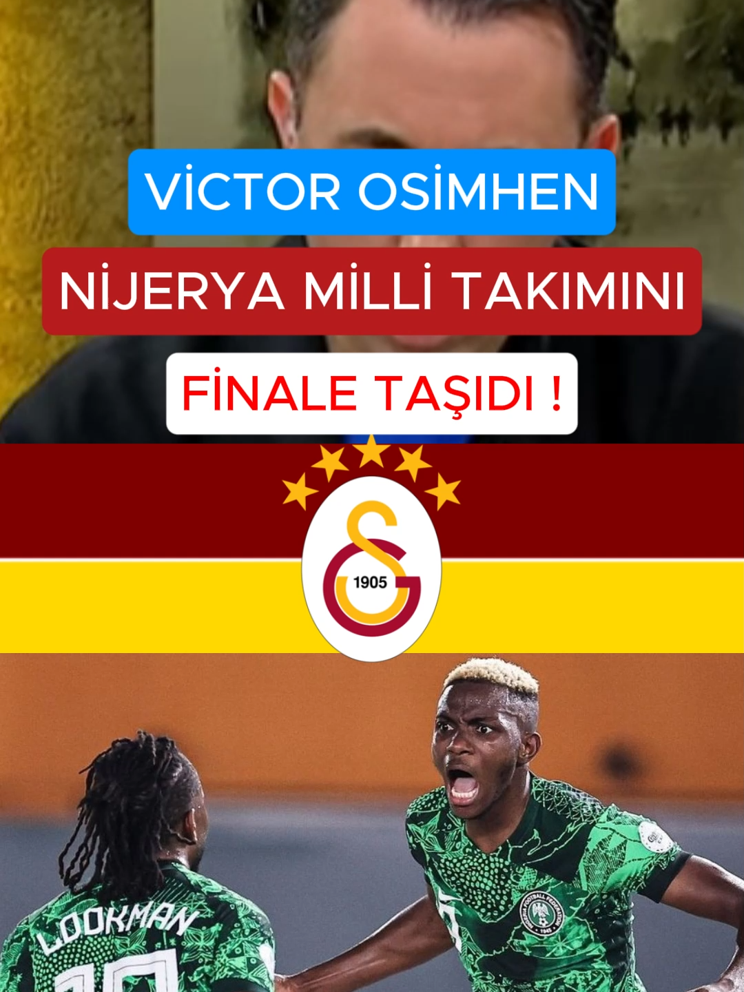 VİCTOR OSİMHEN NİJERYA MİLLİ TAKIMINI FİNALE TAŞIDI #keşfet #galatasaray #osimhen #nijerya