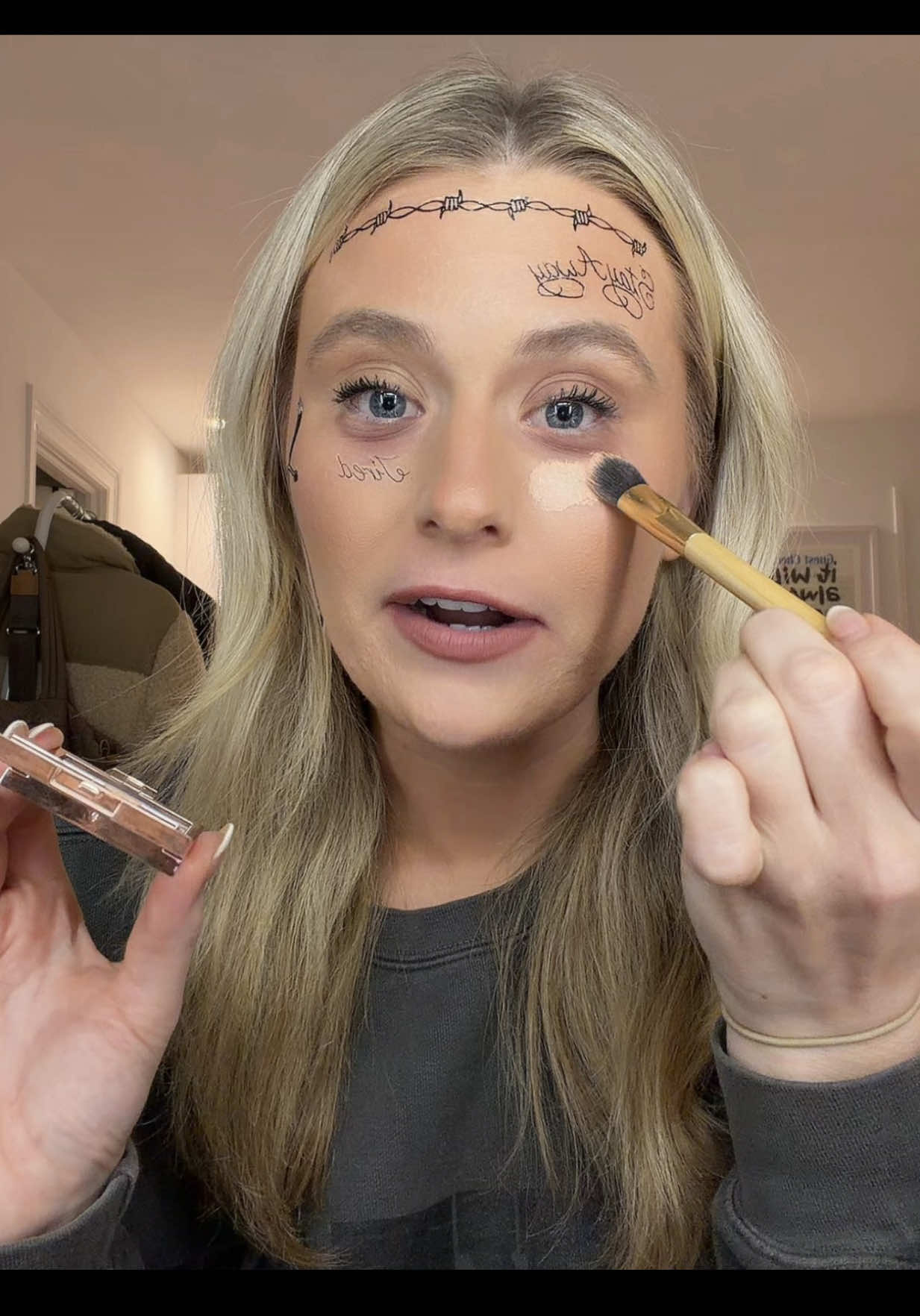 Tarte cc undereye color corrector vs shape tape blur stick concealer! Both on sale with FREE brush rn 👀 @tarte cosmetics #concealerhack #undereyeconcealer #colorcorrection #tiktokshopblackfriday #tarteholidaychallenge 