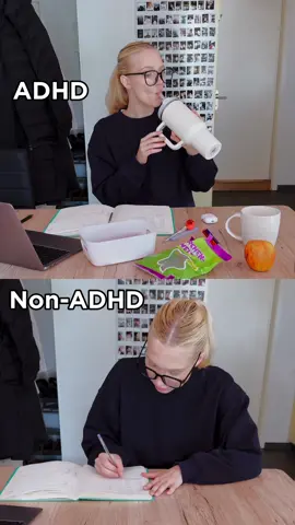 Studying with ADHD feels like having a library full of books, but your brain can only read the ones playing music and flashing lights. This happens because the non-ADHD brain sustains attention effectively, while the ADHD brain requires constant stimulation and novelty to activate focus, leading to multi-tasking, fidgeting, and prioritizing everything but the material. What was the thing that always distracted you?