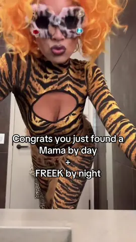 Mama by day , FREEK by night 🦹🏾‍♀️ #LIONBABE #Freaky #fashiontok #glam #dancemusic 