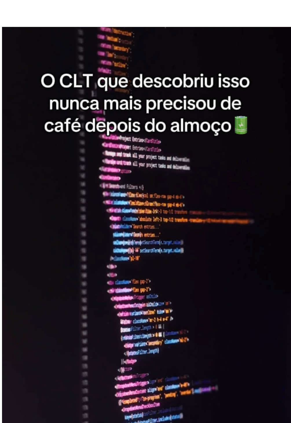 CLT que descobriu isso nunca mais precisou de café depois do almoço 🤯🔋#reload #clt #gamer #disposição #fyp 