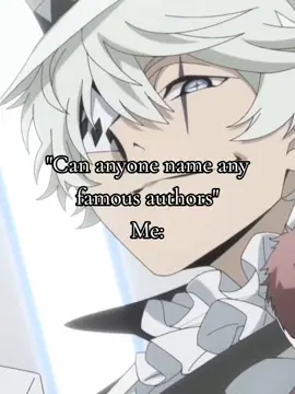 The only test I would ace 😭 #bsd #bungoustraydogs #fyp #anime #skk 