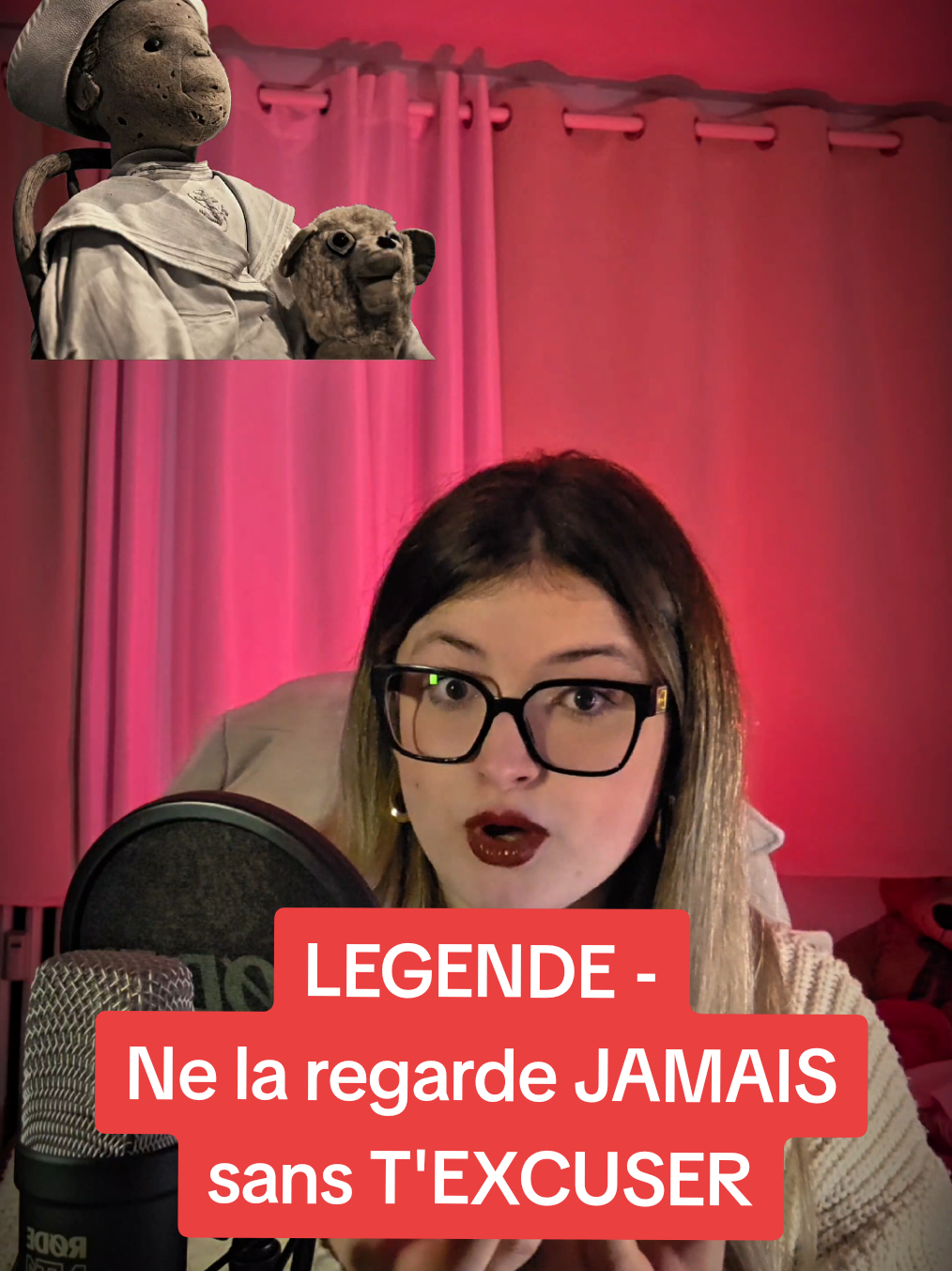 Ne la regarde JAMAIS sans t'excuser ! #TikTokChoc #histoireflippante #histoireparanormale #creepytok #histoiredhoreur 