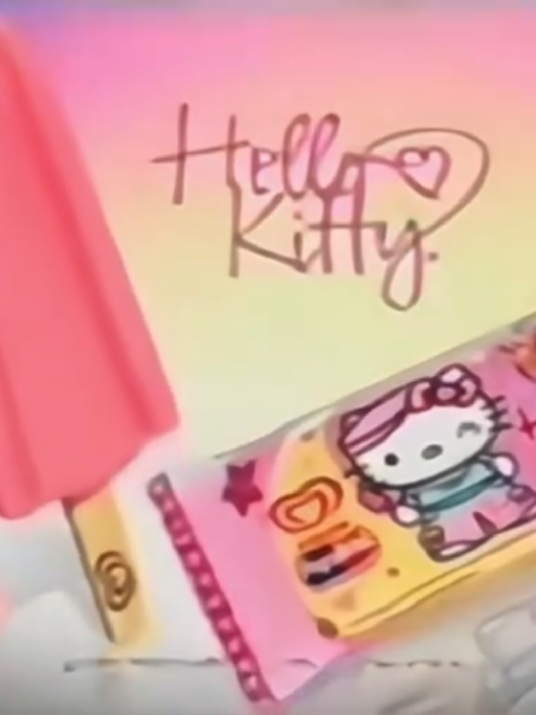 Ice Cream ~ Picolé Kibon Hello Kitty - Propaganda de 2007🎀🐱😽🍦🍨#hellokitty #short #shorts 