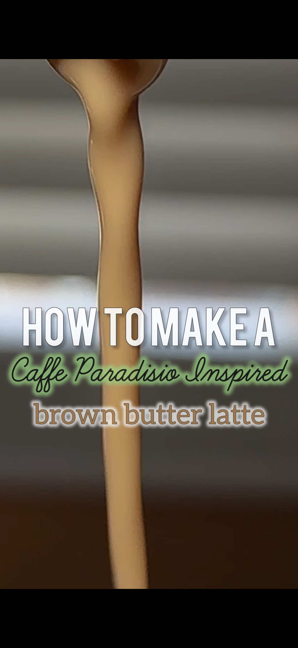 Caffe Paradiso inspired Brown butter latte. Make sure it’s an ICED pod! This helps make sure it doesn’t taste watered down. I didn’t add black salt like they do but omg it’s soooo good 😊  @Nespresso   @Trader Joe's  @Caffe Paradiso  #brownbutterlatte #nyccoffee #coffeeathome #caffeparadiso #creamycoffee 