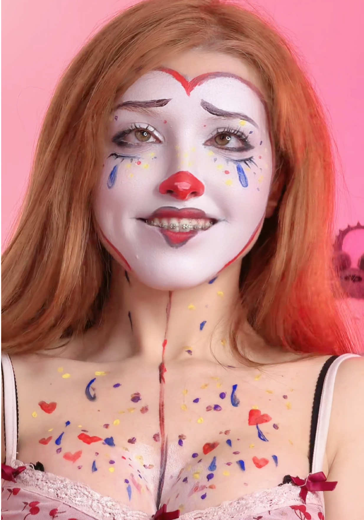 #elowenclown #gingergirl #clowngirl #clownmakeup 