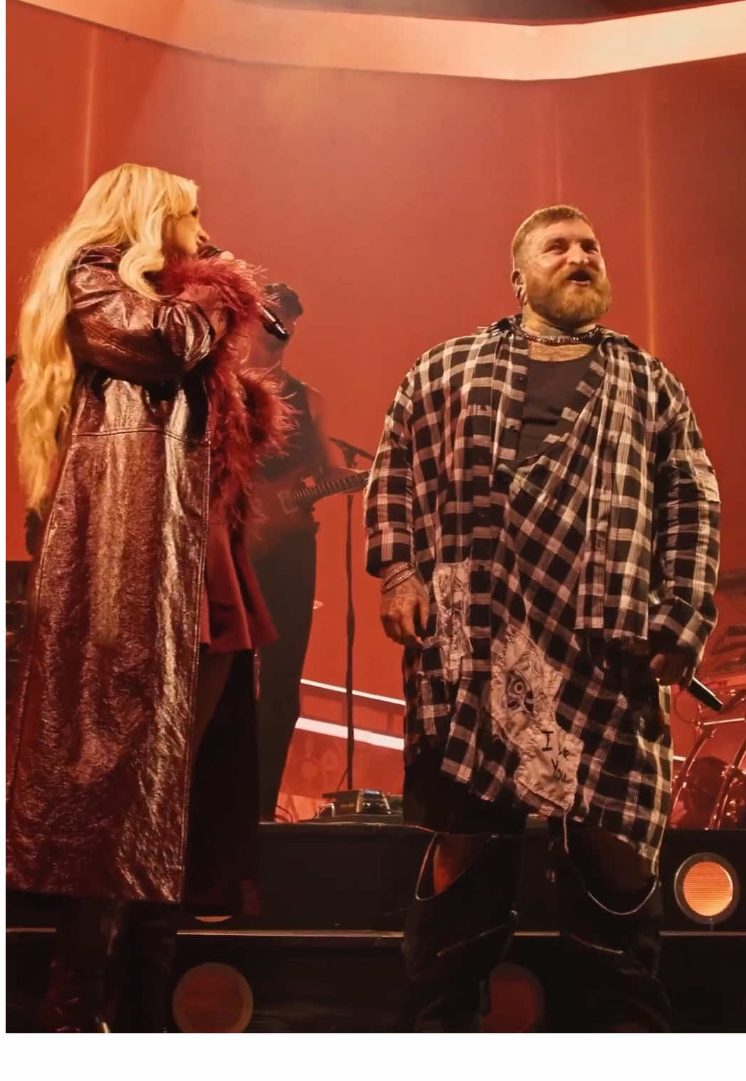 @Tones And I – thanks for coming out and making this night so special !! I love you !! Just missing our bud @David Guetta 