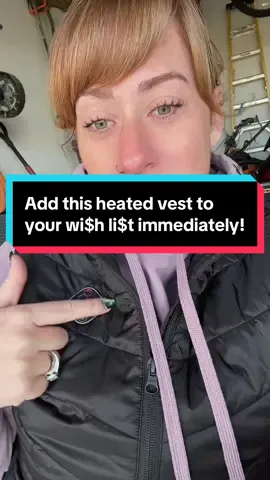 If you’re a freeze-baby like me then this heated vest should go right on your wish list! My kids love being outside, but I cannot stand the cold. This heated vest helps me last longer, which means my kids can stay out longer. Tell all your friends! ##heatedvest##freezebaby##itscold##winter##momlife