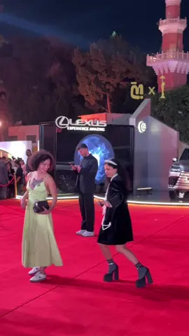 ⁨	رقصة على أنغام عمر خيرت في مهرجان القاهرة السينمائي 👀✨ #minizxciff #ciff #مهرجان_القاهرة_السينمائي #cairointernationalfilmfestival⁩