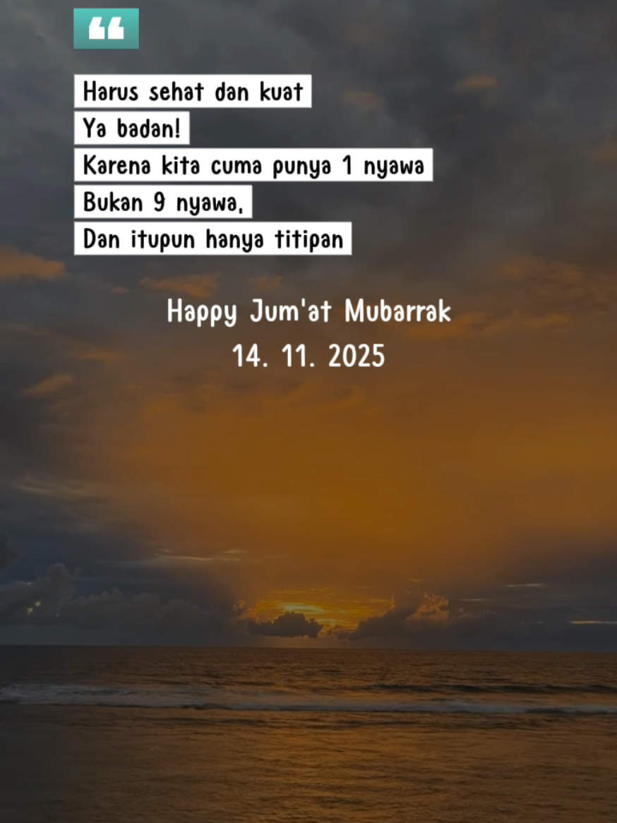 Assalamualaikum? Silahkan dishare lagi, Semoga berkah🤲