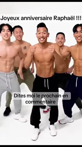 Joyeux anniversaire Raphaël !! #pourtoi #chanson #français #danse #anniversaire 