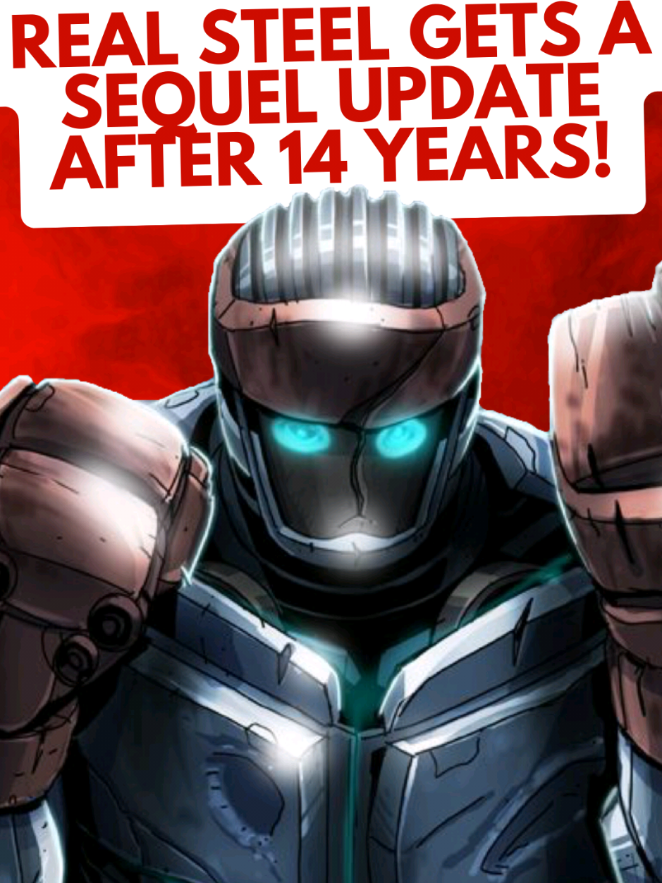 REAL STEEL FINALLY GETS AN UPDATE FOR THE SEQUEL! CHECK IT OUT! #REALSTEEL #hughjackman #disney #realsteel2 #movienews 