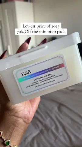 Skin prep/makeup prep pads #tiktokshopcreatorpicks #tiktokshopcybermonday #tiktokshopblackfriday #superbranddaybfcm #openyoursuperstory 