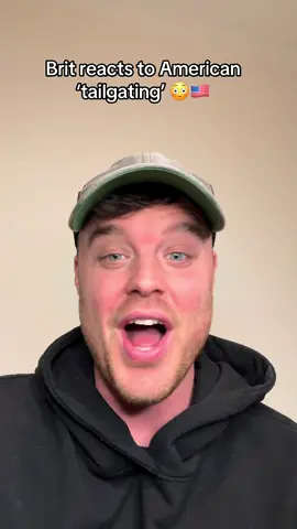 Brit reacts to American ‘tailgating’ 😳🇺🇸
