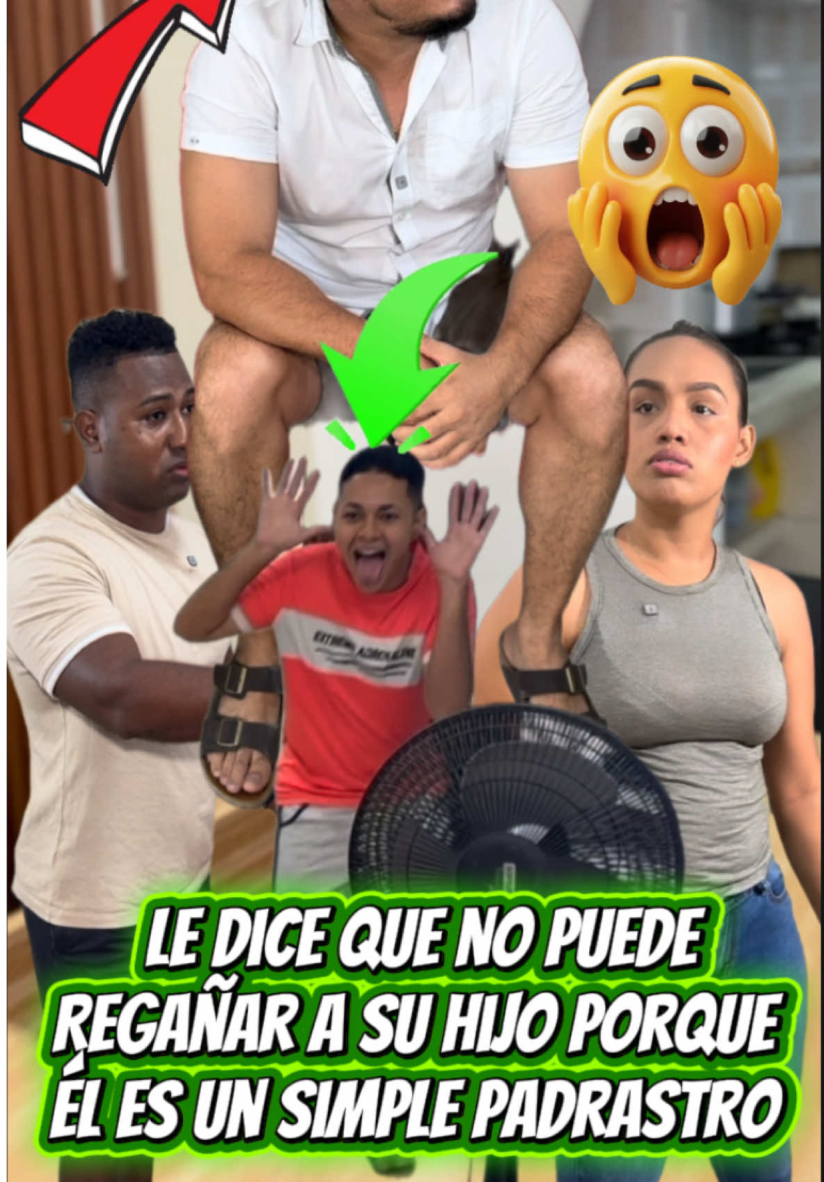 Su mamá le prohibió que regañe a su hijo porque él no est su verdadero papá 😲#reflexiones #viralvideo #viralreels #drama 