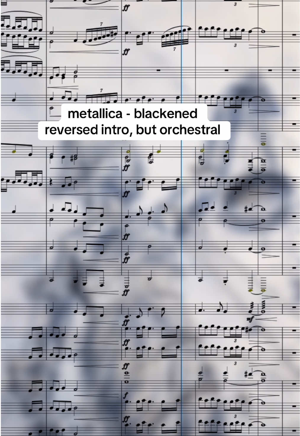 pretty happy how the build up turned out, I tried being less string heavy this time. lowk this is proving to be good orchestration/arranging practice lol #metallicacover #orchestralcover #andjusticeforall 