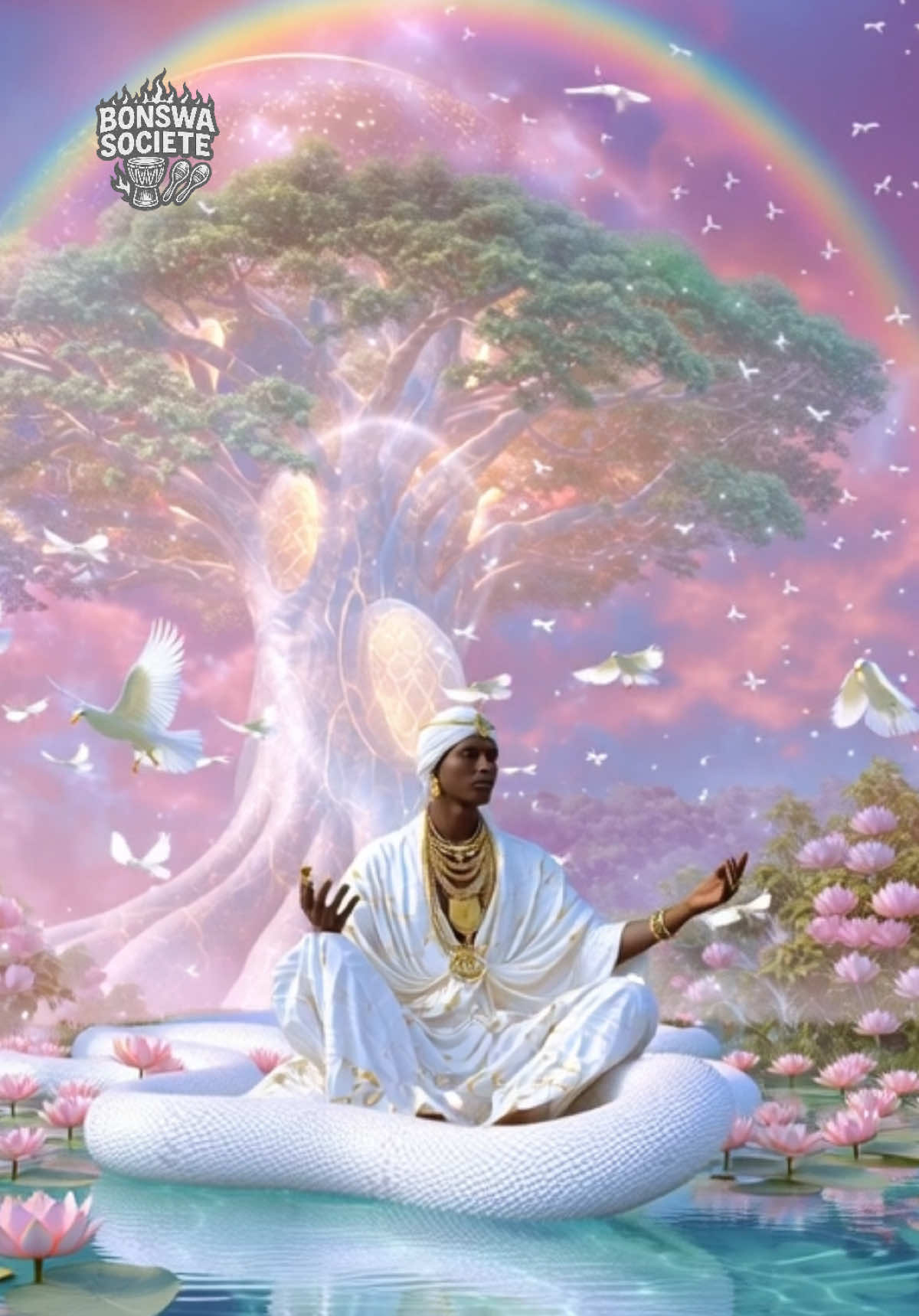 Damballah Wedo🐍🥚✨ #ayibobo #vodou #vodouhaiti #vodouayisyen #damballahwedo #ezilifreda #ezili #bondamballah🐍 #bonfreda 