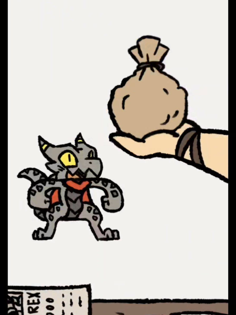 This is what happens when you give gold to Kobolds. #mcbht #art #coalthekobold #kobold 