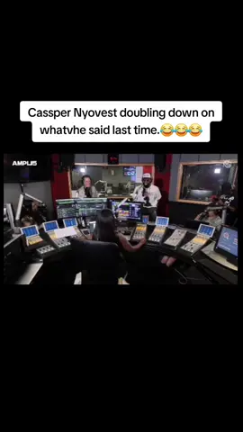 Cassper says he didn't make a mistake if you did he did he doubled down.😂😂😂 #casspernyovest #5fm #filluptoyotastadium 