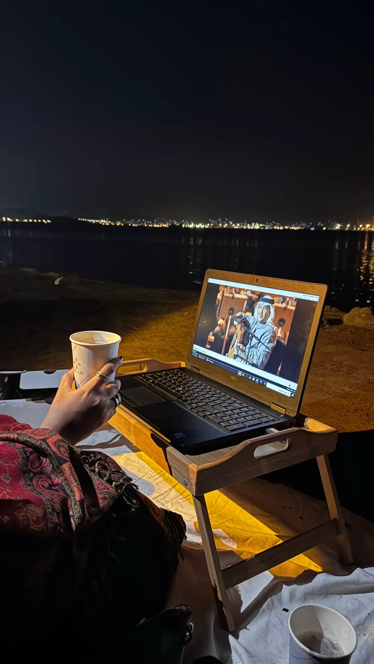 #شتاء #عدن #بحر