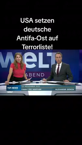 #USA setzen deutsche Antifa-Ost auf Terrorliste! Die US-Regierung setzt die #linksextreme deutsche Gruppe Antifa-Ost auf die Terrorliste. Auch drei weitere Gruppen aus Europa würden künftig darauf geführt,teilte das US-Außenministerium in Washington mit. 👏 #ANTIFA #links ☠️ #Deutschland 